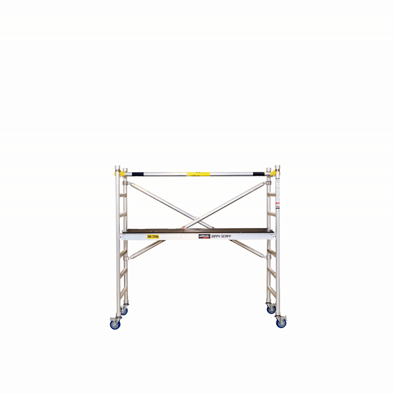 Zippy-Scaff Guard Rail Pack: build-up animation