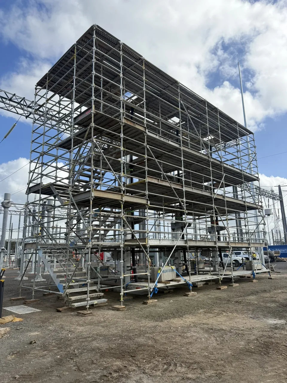 Mount Gambier Termination Scaffold