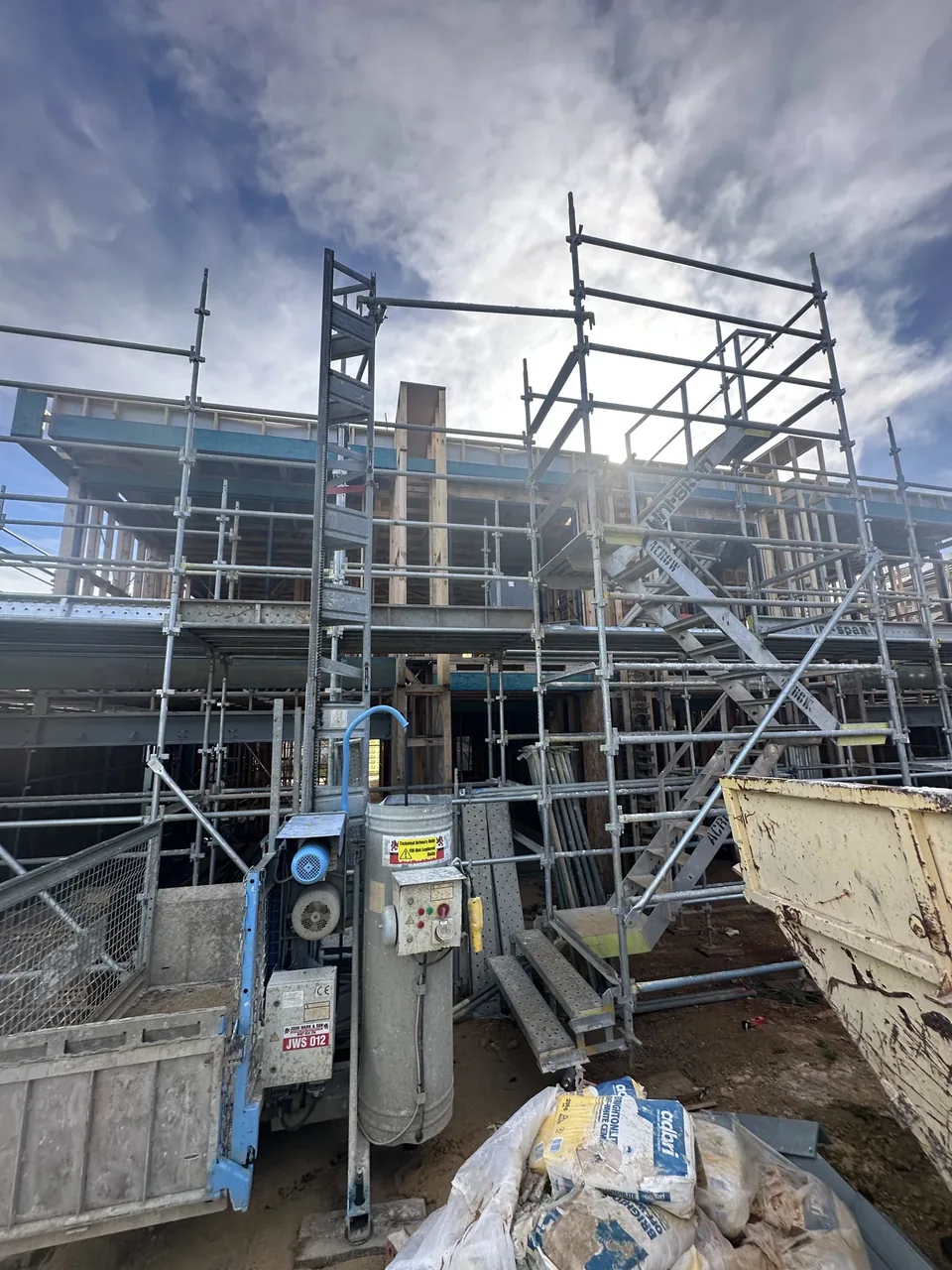 Residential construction in Hope Valley