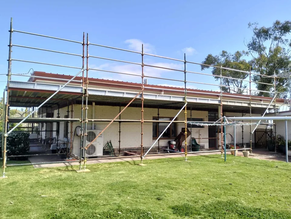 Steel Kwikstage scaffold 7
